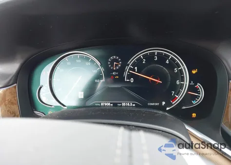 2016 BMW 750I xDrive from USA, damaged, VIN WBA7F2C58GG415114